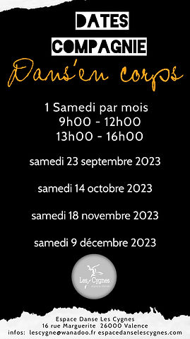 Espace Danse Les Cygnes 1 espace dédié à la danse au coeur de Valence . Nous proposons des cours Classique- Pointe- Modern Jazz - Concours- Cie junior "Dans 'en corps" - Barre à terre - Contemporain - Feldenkrais .Convivialité, rencontre, échanges, venez-vous amuser et vous détendre chez EDLC !