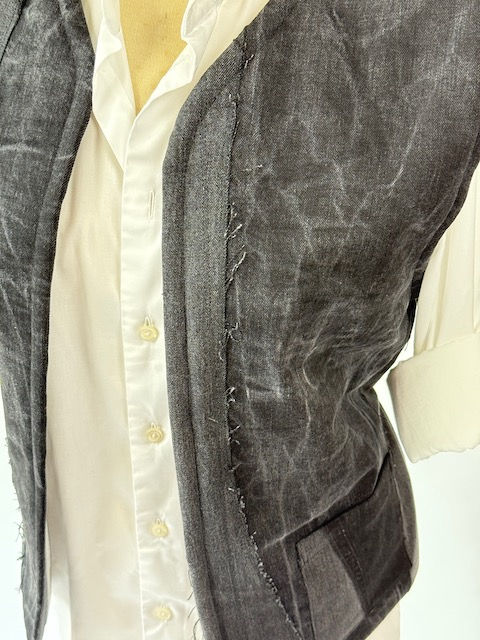 Thumbnail: Gilet | Zwart Denim