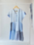 Thumbnail: Patchwork jurk | Blauw