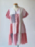 Thumbnail: Patchwork jurk | Roze
