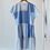 Thumbnail: Patchwork jurk | Blauw