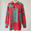 Thumbnail: Patchwork blouse | Rood-groen