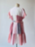 Thumbnail: Patchwork jurk | Roze