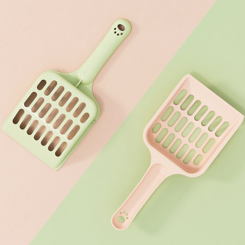 Thumbnail: Durable Plastic Cat Litter Shovel for Cleaning