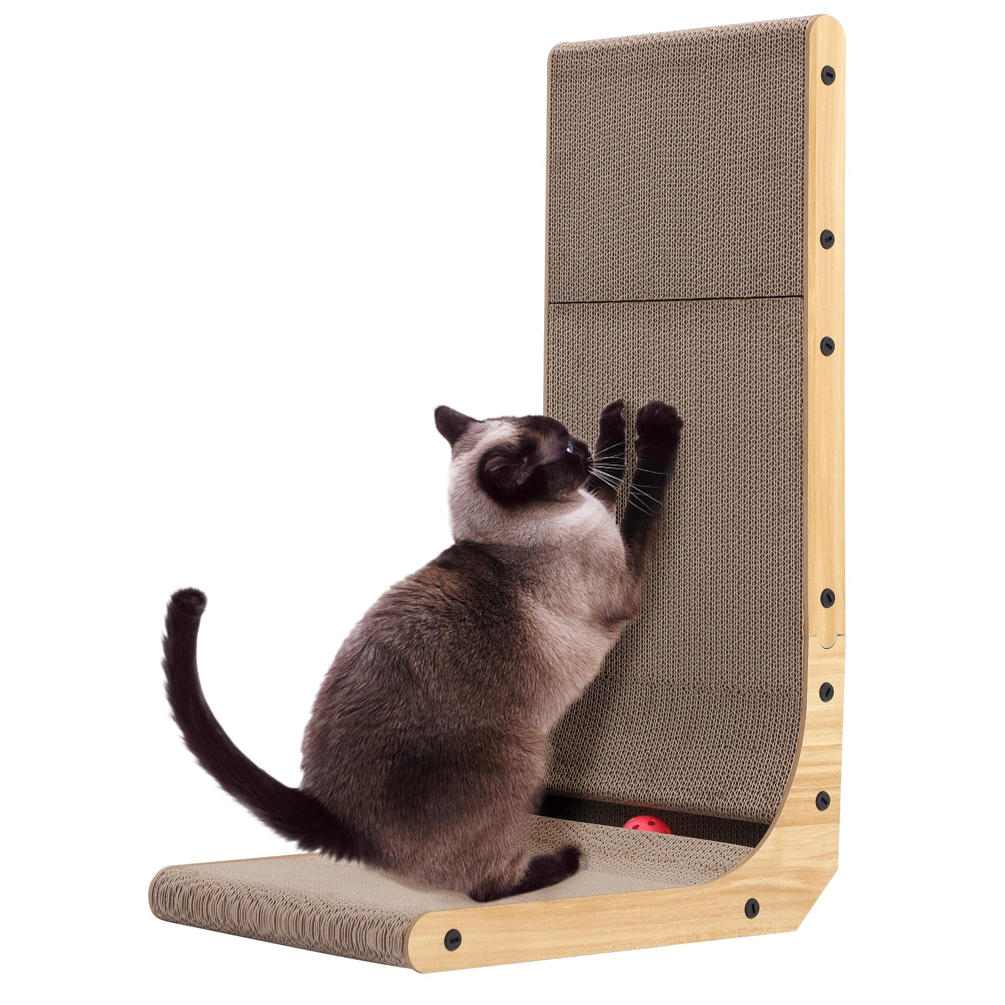 Large Cat Scratcher L Shaped Cat Scratch Wall Mounted Cat Scratching Board Cat C
