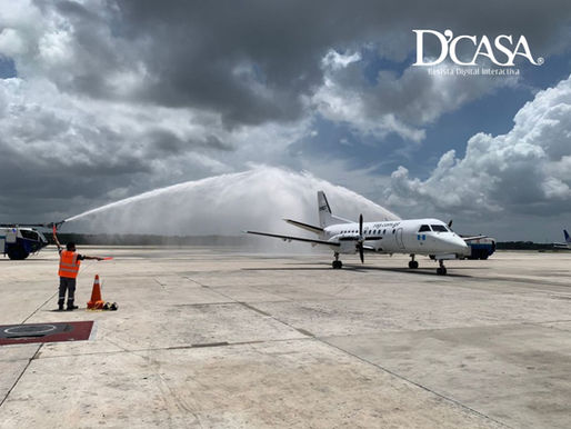 TAG AIRLINES MAKES ITS FIRST FLIGHT CANCÚN-GUATEMALA