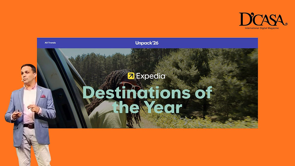 El informe Unpack '26 de Expedia revela la próxima ola de destinos de visita obligada.