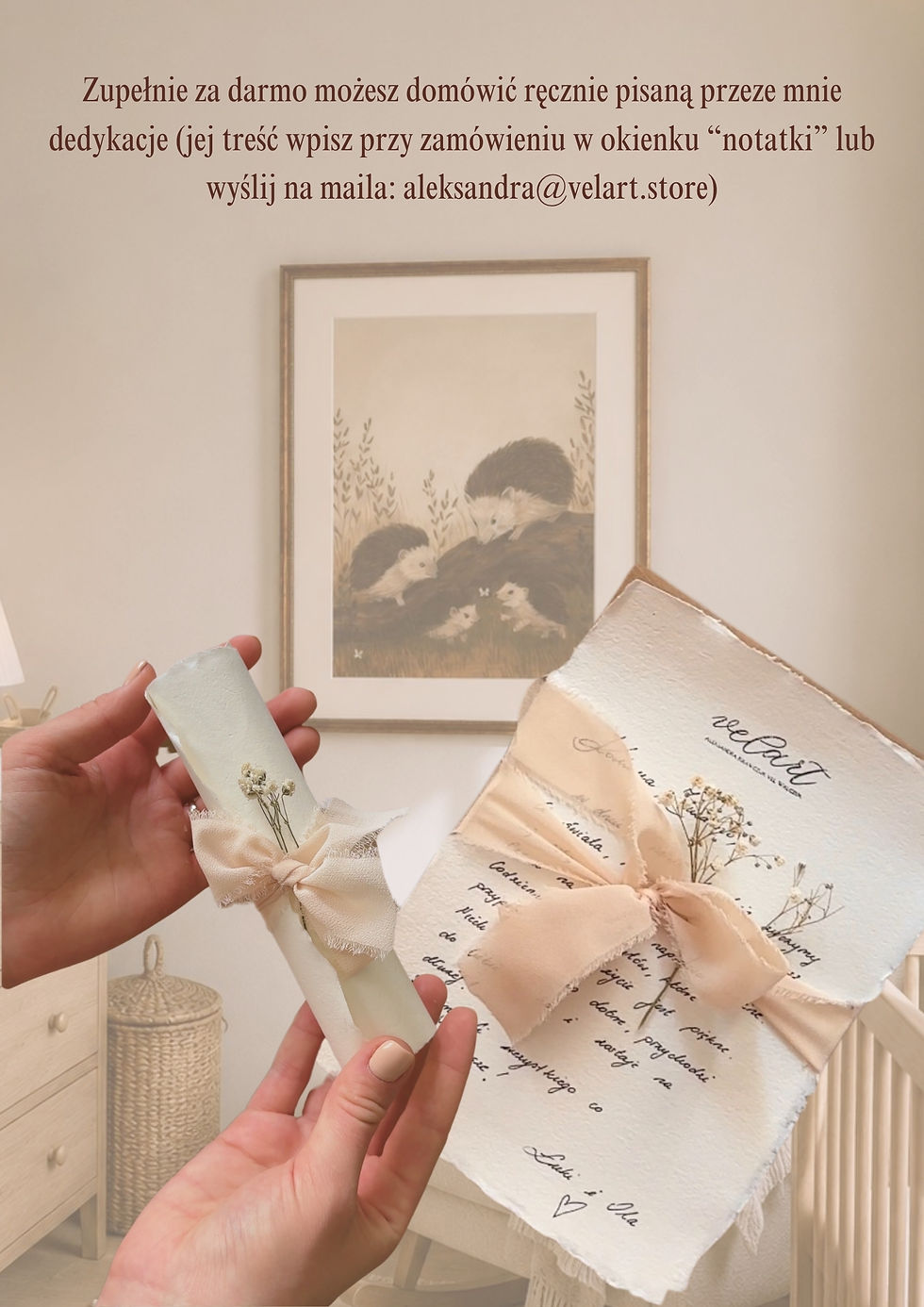 Miniatura: "Pod leśną kołderką" - plakat w oprawie