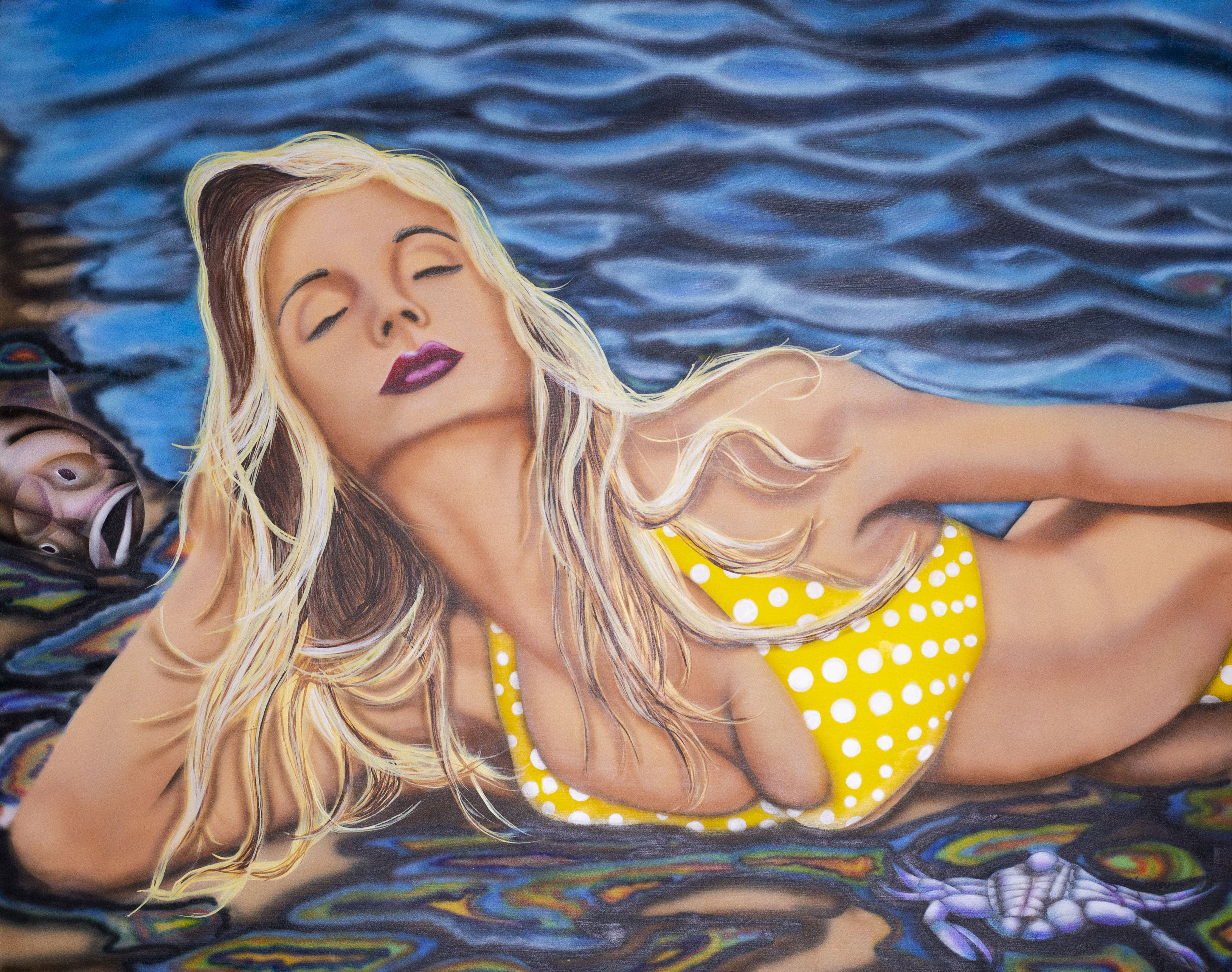 Sun Bathing Diva