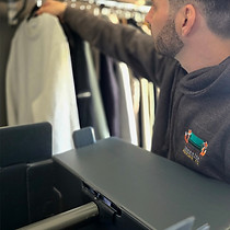Wardrobe box used by Leicester Moving Company for careful removals