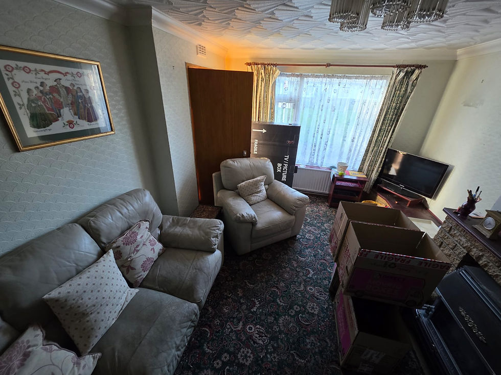 Bulky items during house clearance in Leicester affecting disposal costs