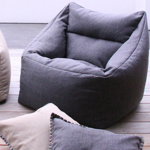 Outdoor Bean Chair Charcoal mysite