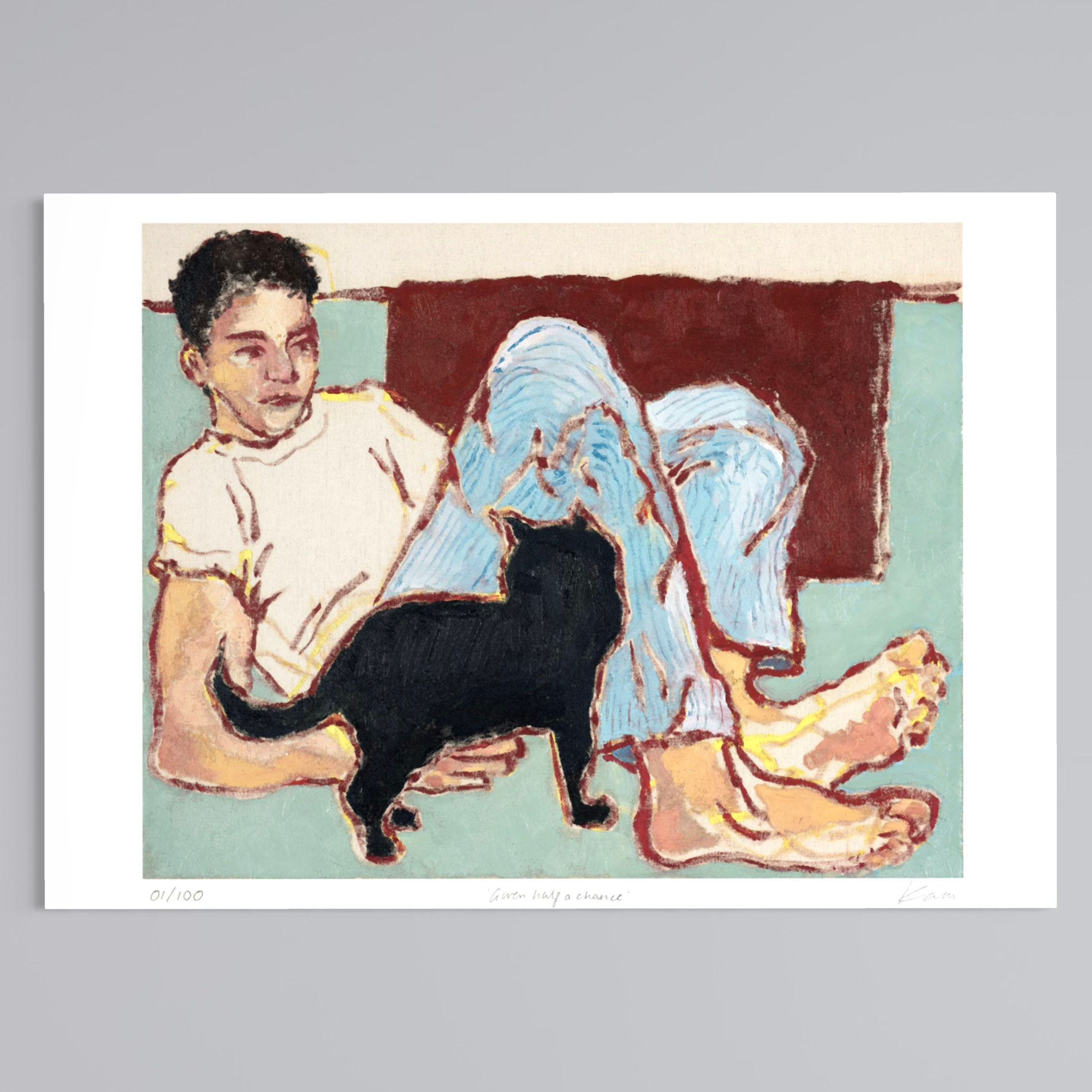 Given half a chance Print (Limited Edition)