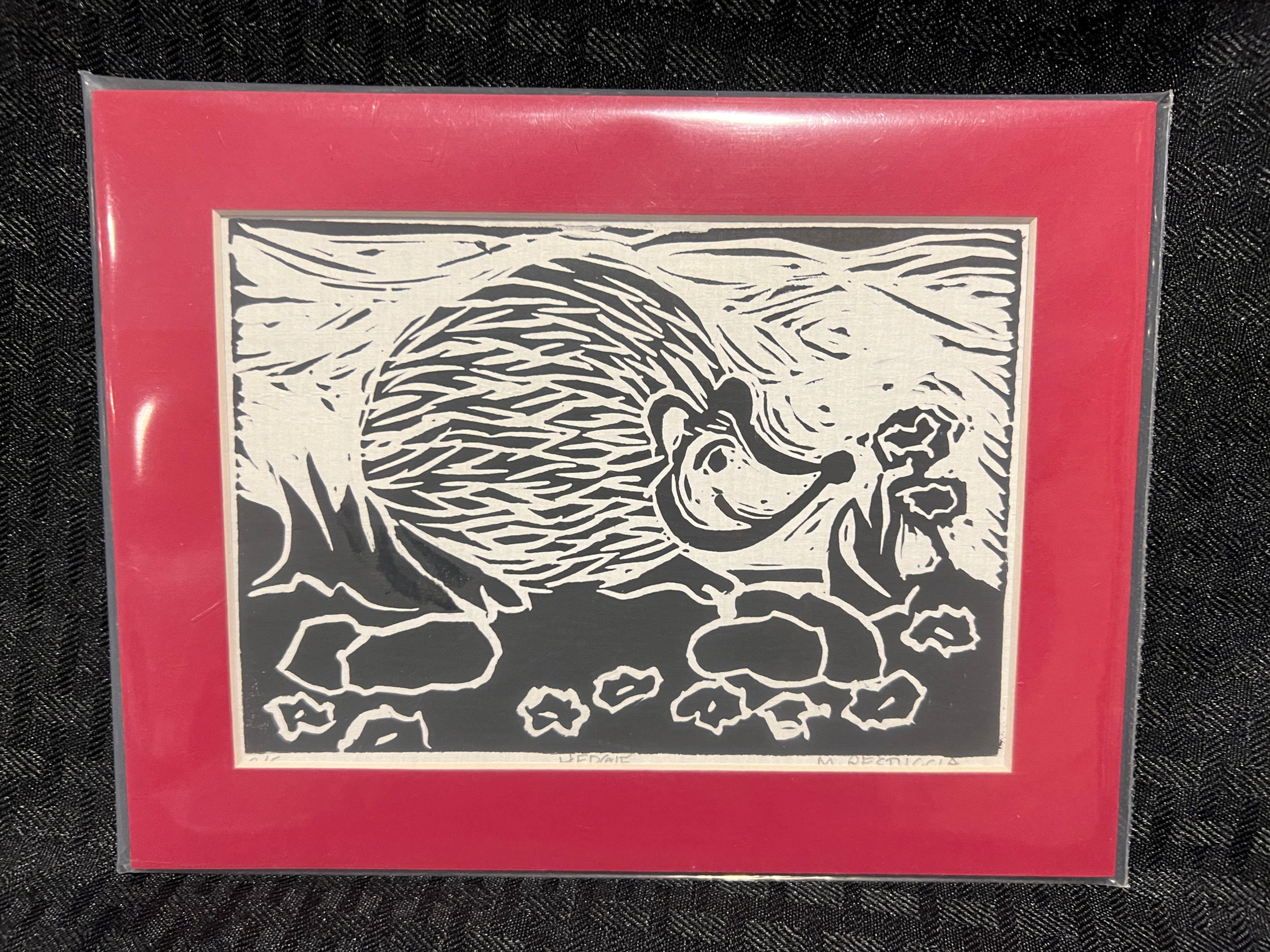 Hedgie Red Matted