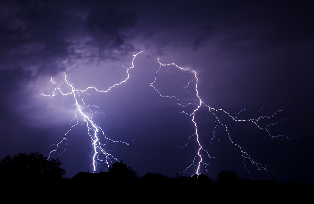Lightning Strikes the Earth