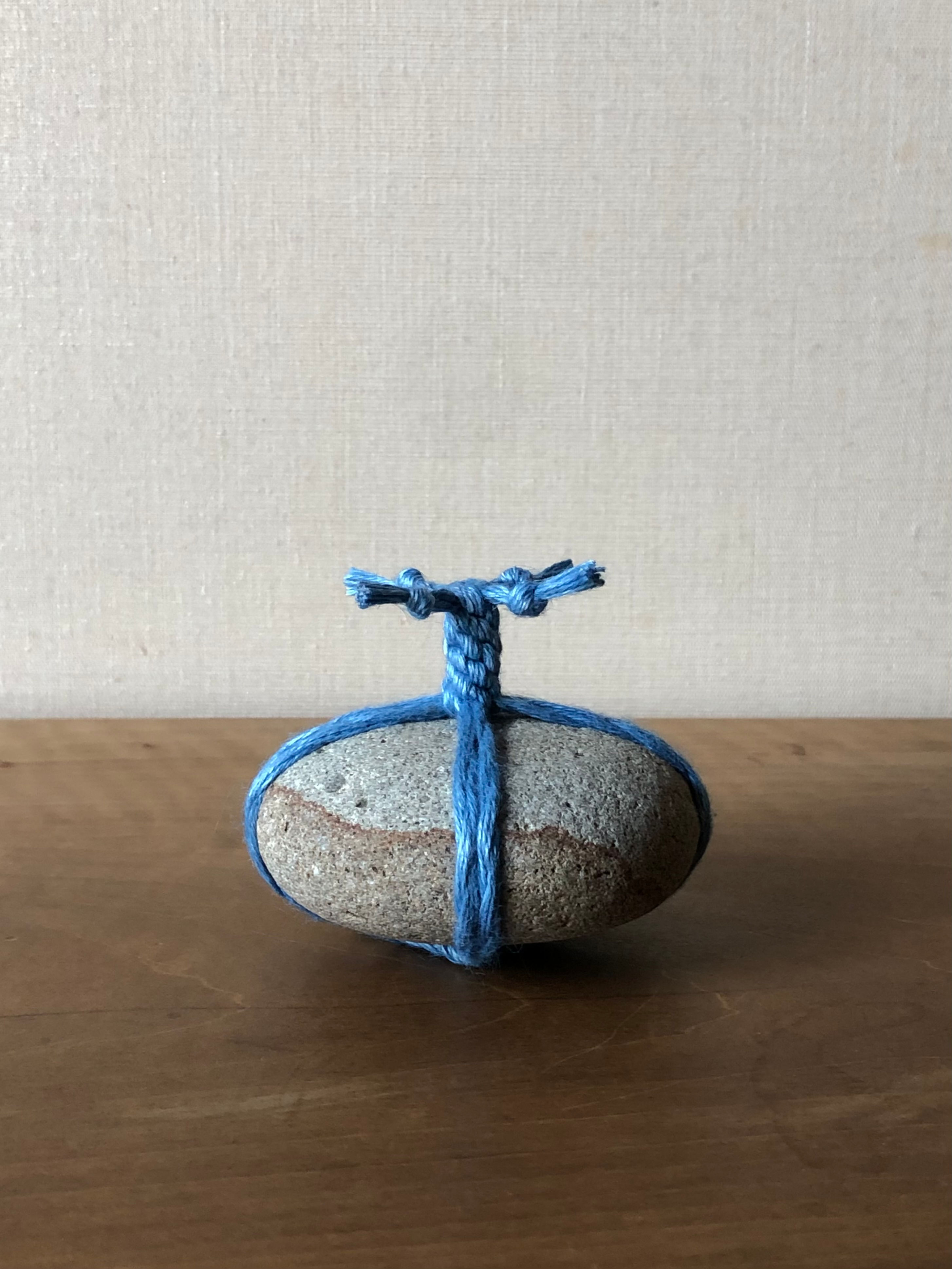 関守石|琉球藍 淡藍 / indigo