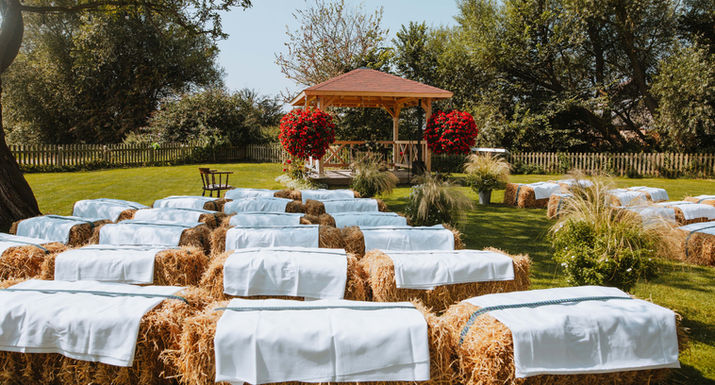 wedding ceremony, white horse inn somerset
