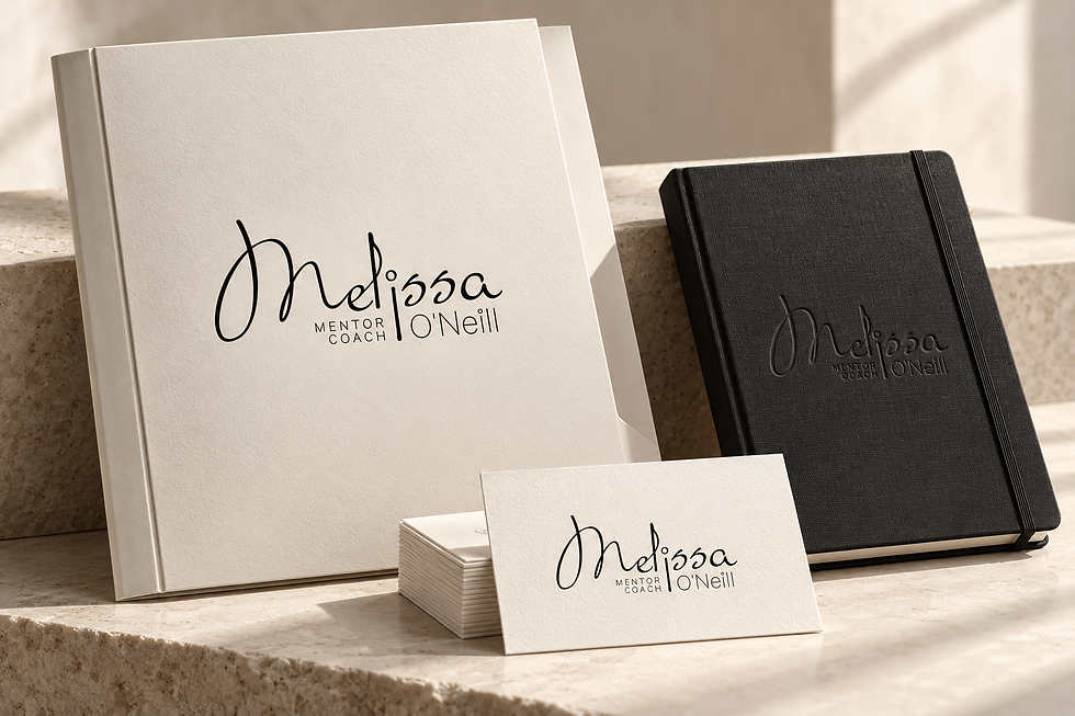 Melissa O'Neill Monochrome Stationery Suite.png