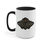 Thumbnail: Boots & Saddles Two-Tone Coffee Mugs, 15oz