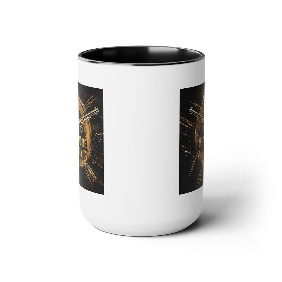 Thumbnail: Blackmore Agency Two-Tone Coffee Mugs, 15oz