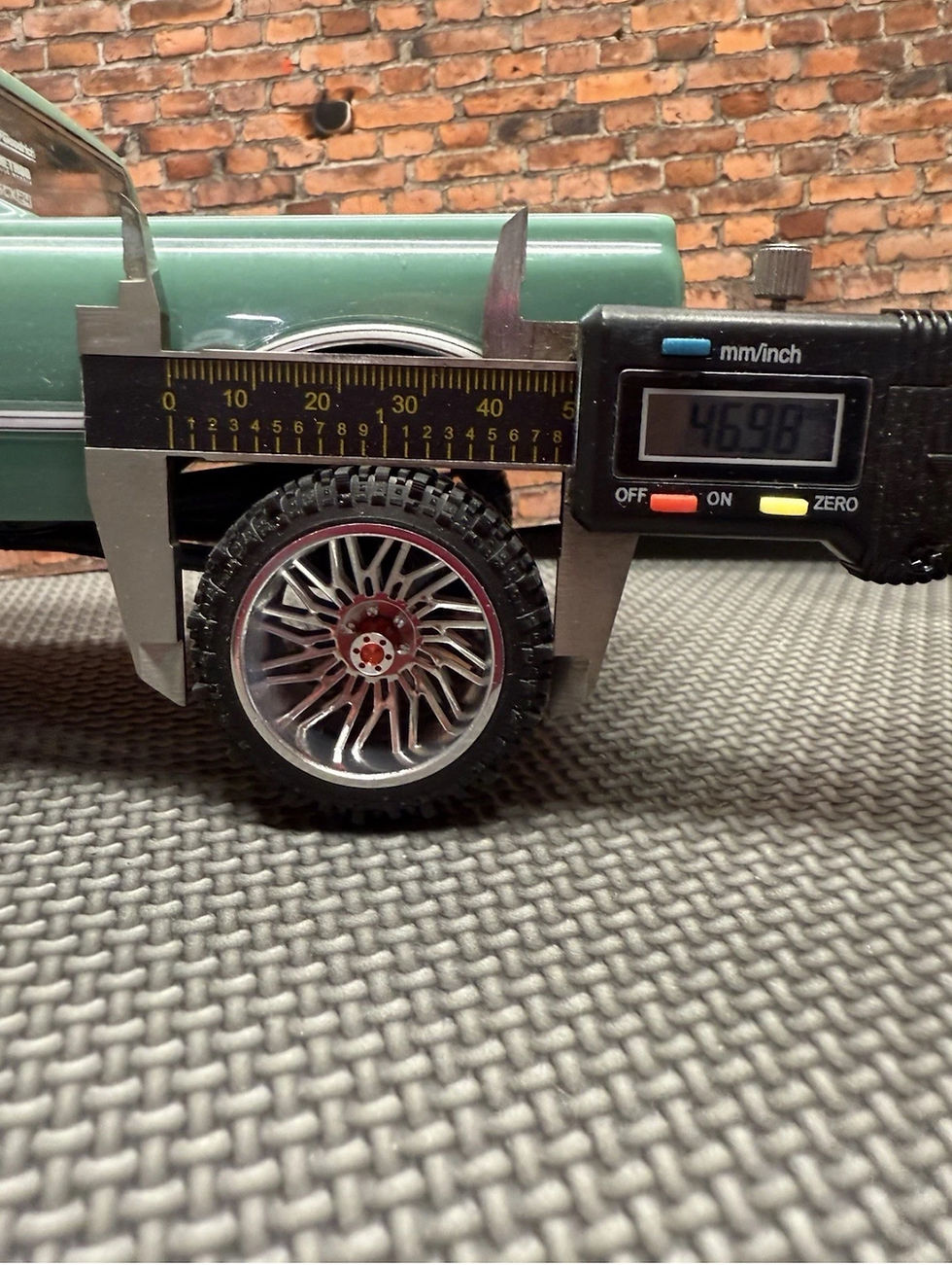 Thumbnail: 1:24 Legend Wheels/Tires Only For The Axial SCX24 RC 67 Chevy RC Crawler