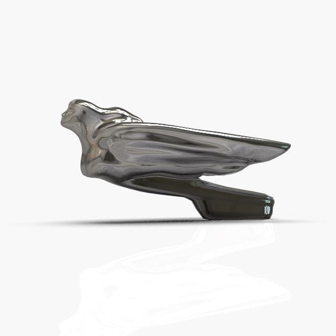 1:25 Set of Two 1941 Cadillac Goddess Hood Ornaments 