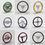 Thumbnail: 1:18 Two piece Steering wheels 