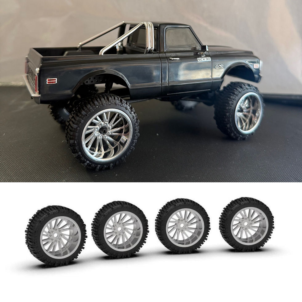 Thumbnail: 1:30 SCX30 Brute wheels on boggers