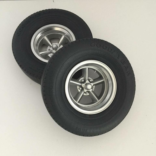 1:8 American Race Five Spoke resin casted rear wheel sets | 3DScaleParts