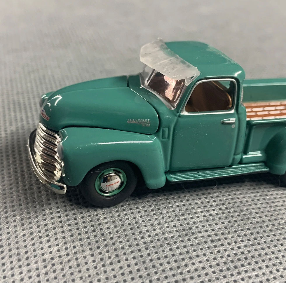 Thumbnail: 1:64 2pk Visor For The 44-54 Johnny Lighting Pickup.  Truck Not For Sale