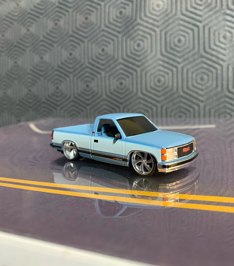 Thumbnail: 1:64 26” Flow Six Deep And Shallow Wheels On Low Pro tires. 3D Printed