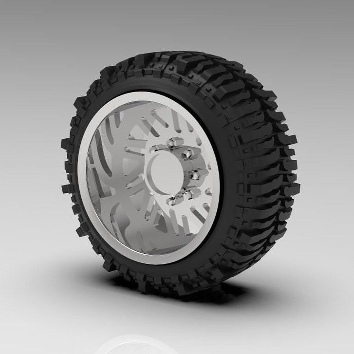 Thumbnail: 1:64 26” “Force” Forged wheels “Bogger” “Stretched” or “Standard”