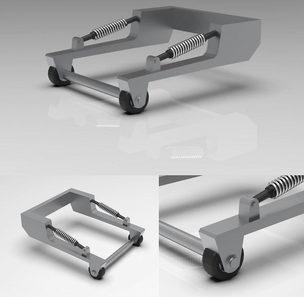 1:25 Wheelie Bars (set of two) 