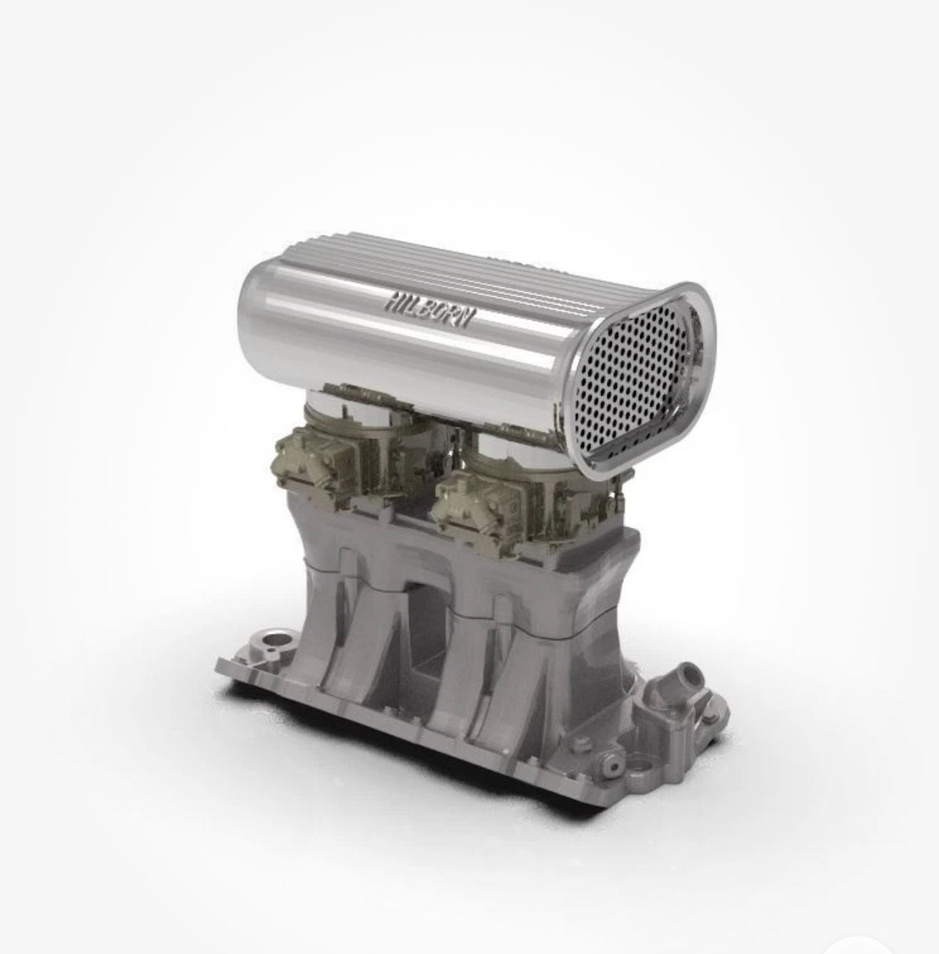 1:12 Dual Quad Ram Intake BB with hilborn scoop