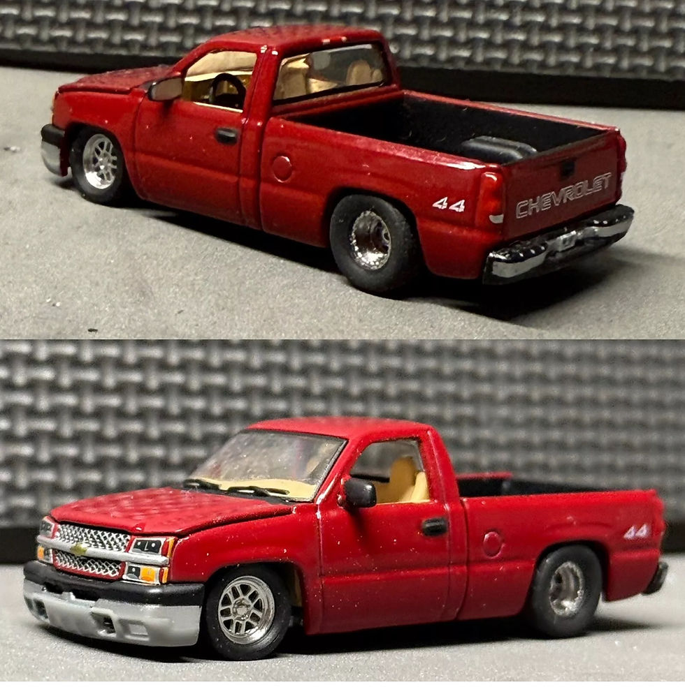 Thumbnail: 1:64 15" Rear 16" Bogart wheels and tires