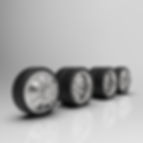 Thumbnail: 1:32 26” Razor” Dually Wheel and Tire Setup