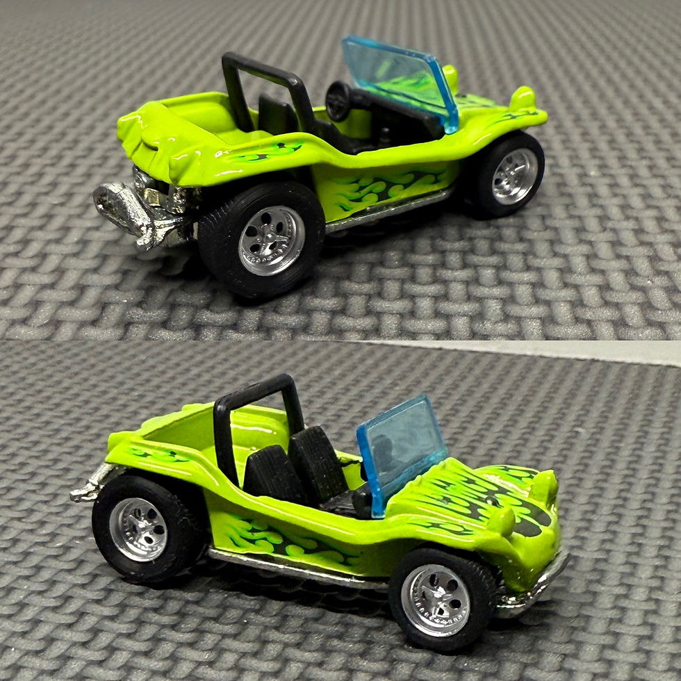 Thumbnail: 1:64 3d Printed 17" Champ 500 Deep Wheels(knock off) And Tires.