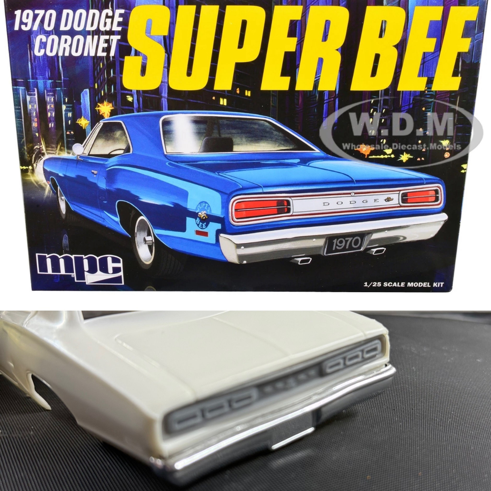1:25 70 Coronet RT Rear panel