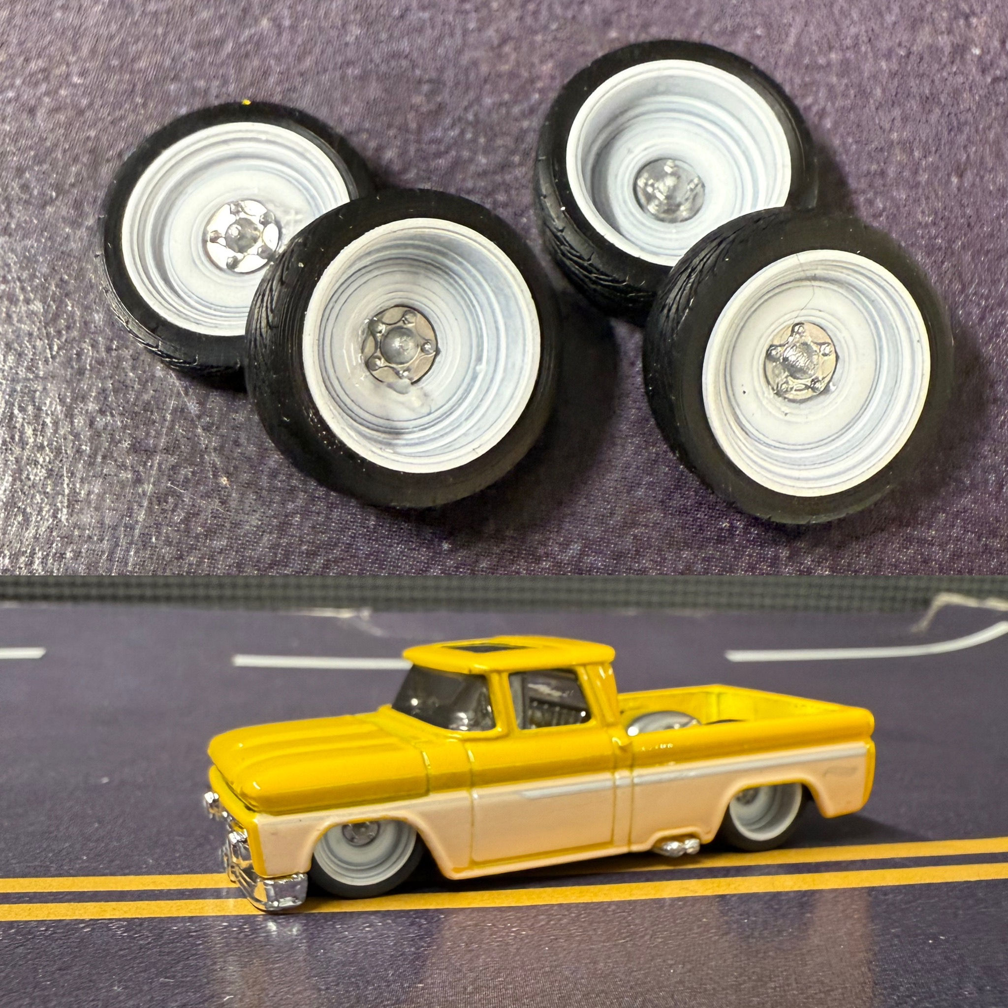 1:64 26” Steel Smoothies Deep and Narrow and Spider Caps