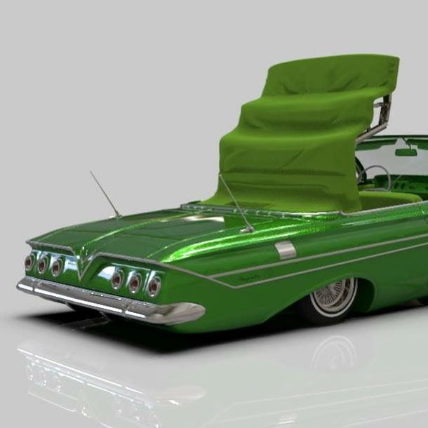 Thumbnail: 1:25 Impala Convertible Half-uptop