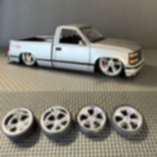 1:25 26” Race Star wheels