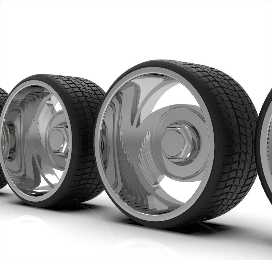 Thumbnail: 1:10 30” Deuce Wheels Shallow and Deeper (12m hex)