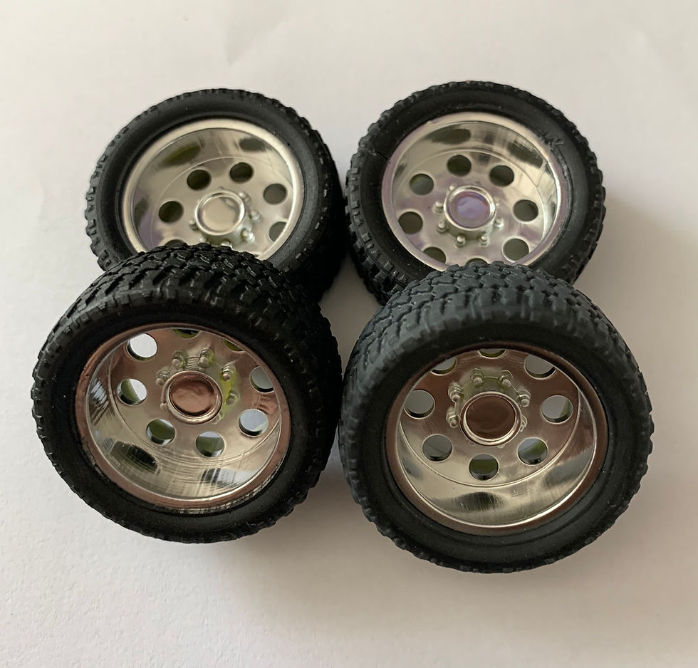 Thumbnail: 1:64 Boss Wheels with Tires 
