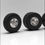 Thumbnail: 1:64 16” Five Spoke Star F350 Dually Truck Wheel And Tire Setup