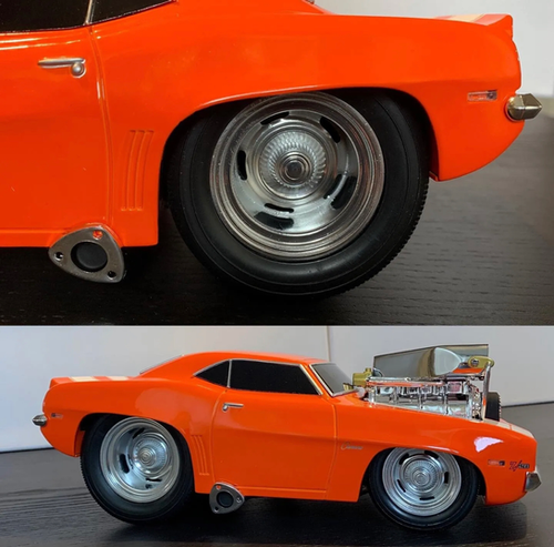 1:18 Chevy Rally Wheel Set (4) for Muscle Machine Stock Tires (Car Not ...