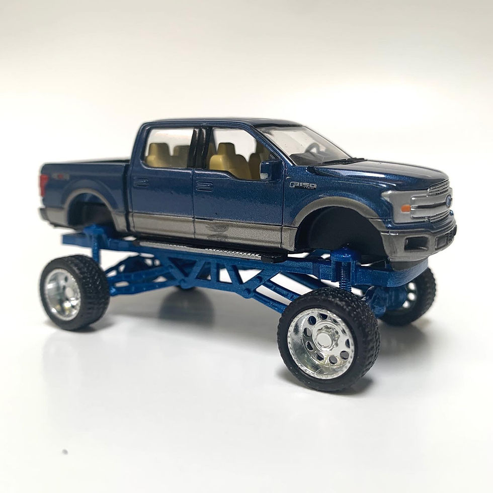 Thumbnail: 1:64 lifted frame for the 2019 Ford Lariat