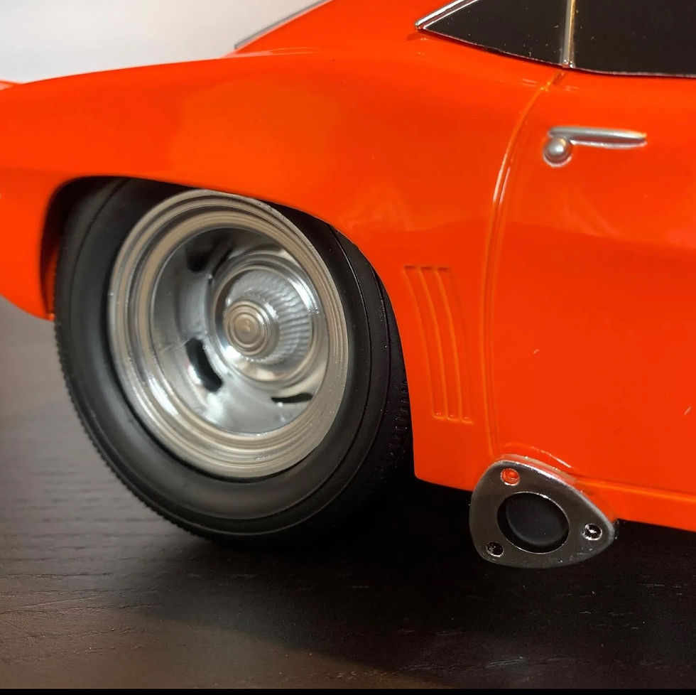Thumbnail: 1:18 Chevy Rally Wheel Set (4) for Muscle Machine Stock Tires (Car Not Included.