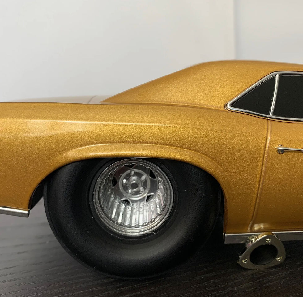 Thumbnail: 1:18 Muscle Machine Convo Pro Style Wheels/Wrinkle Tires (Car Not Included)
