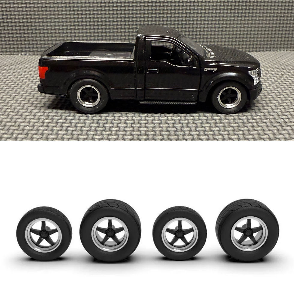 Thumbnail: 1:64 Forgestar D5 drag wheels