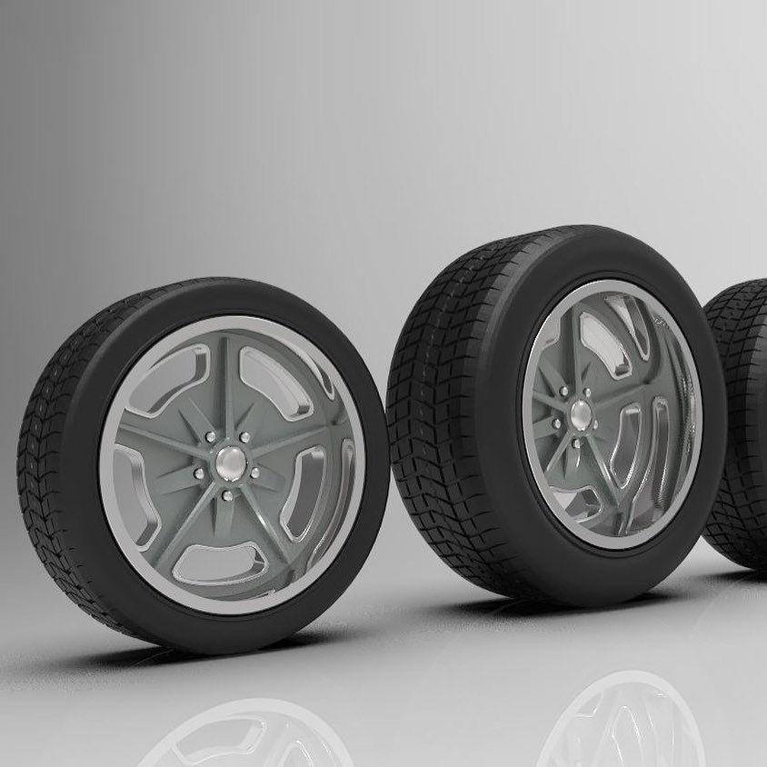 Thumbnail: 1:16 ”Speedway” 20” with Big and Little Tires